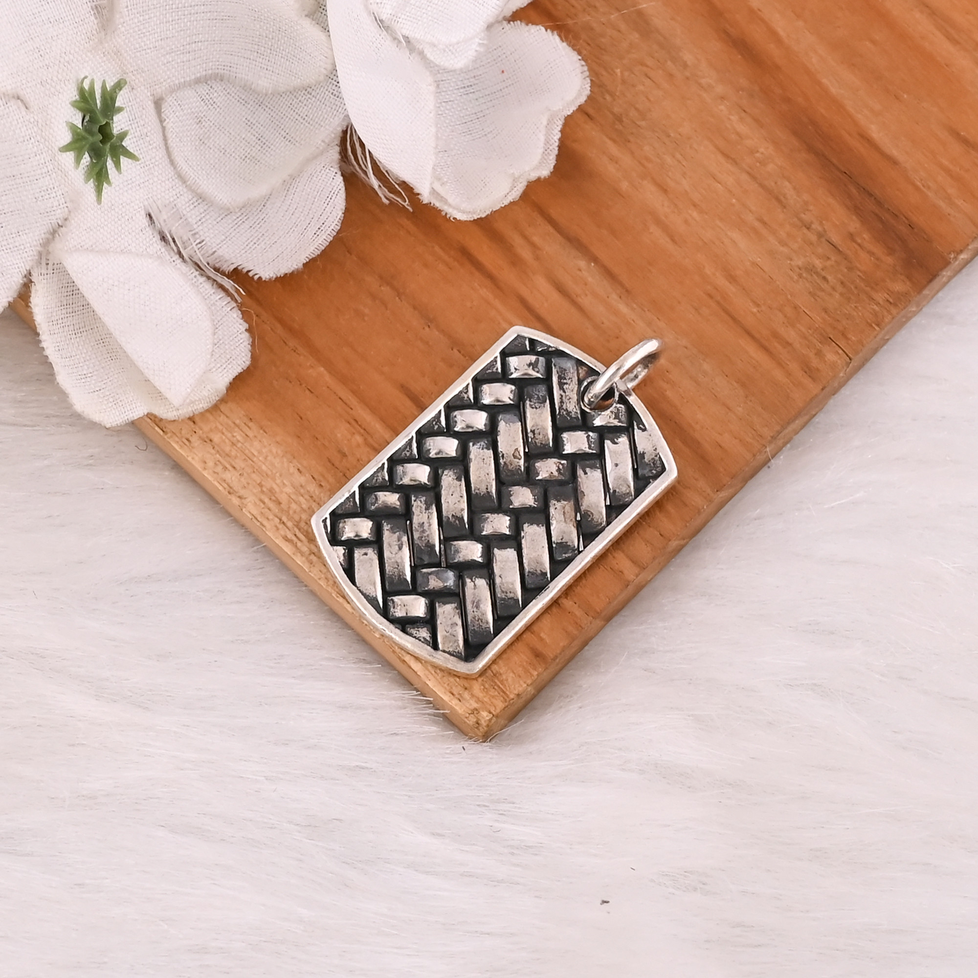 Vintage 925 Sterling Silver Handmade Bohemian Pendant Necklace Women Pendant Trendy Engagements Gift For Her