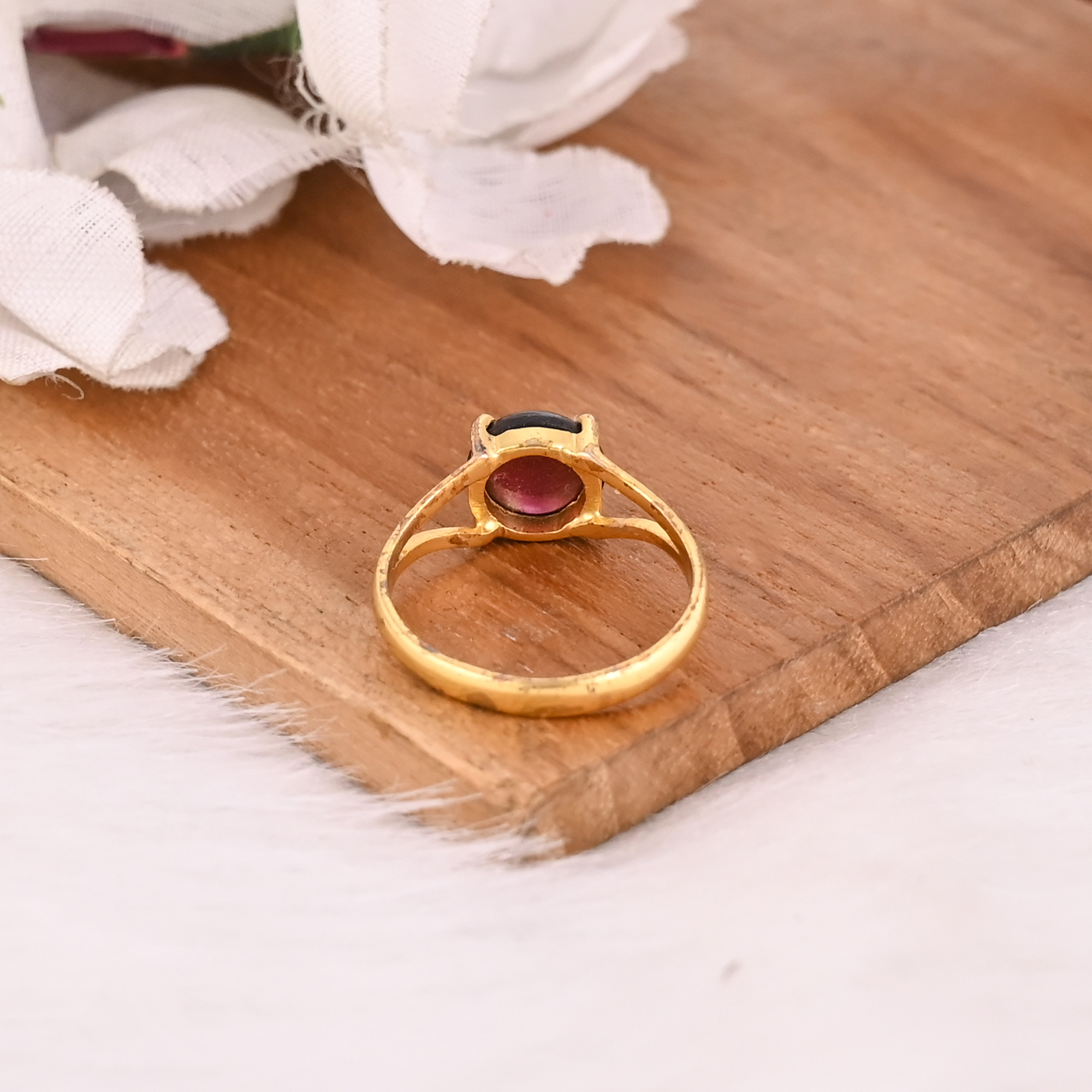 Womens Ring Natural Mozambique Garnet Gemstone January Birthstone Anniversary Stackable Ring Jewelry 925 Sterling Silver Ring 50 pcs moq