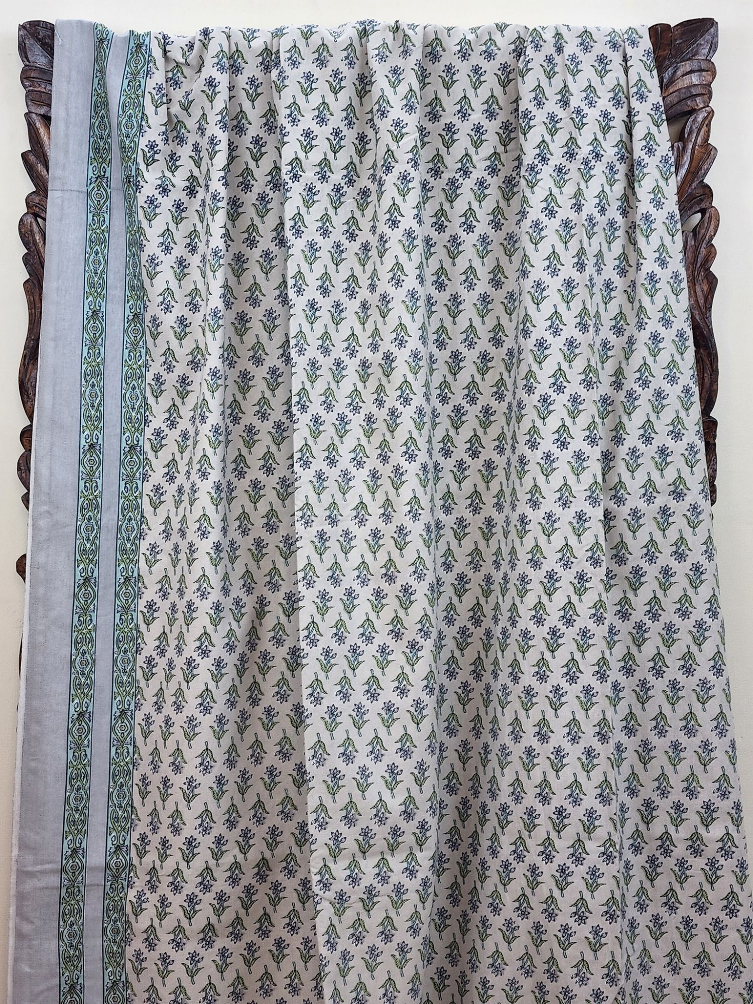 Zibaii Khbgaah Pure Cotton Handmade Artisanal Super Kingsize Bedsheet