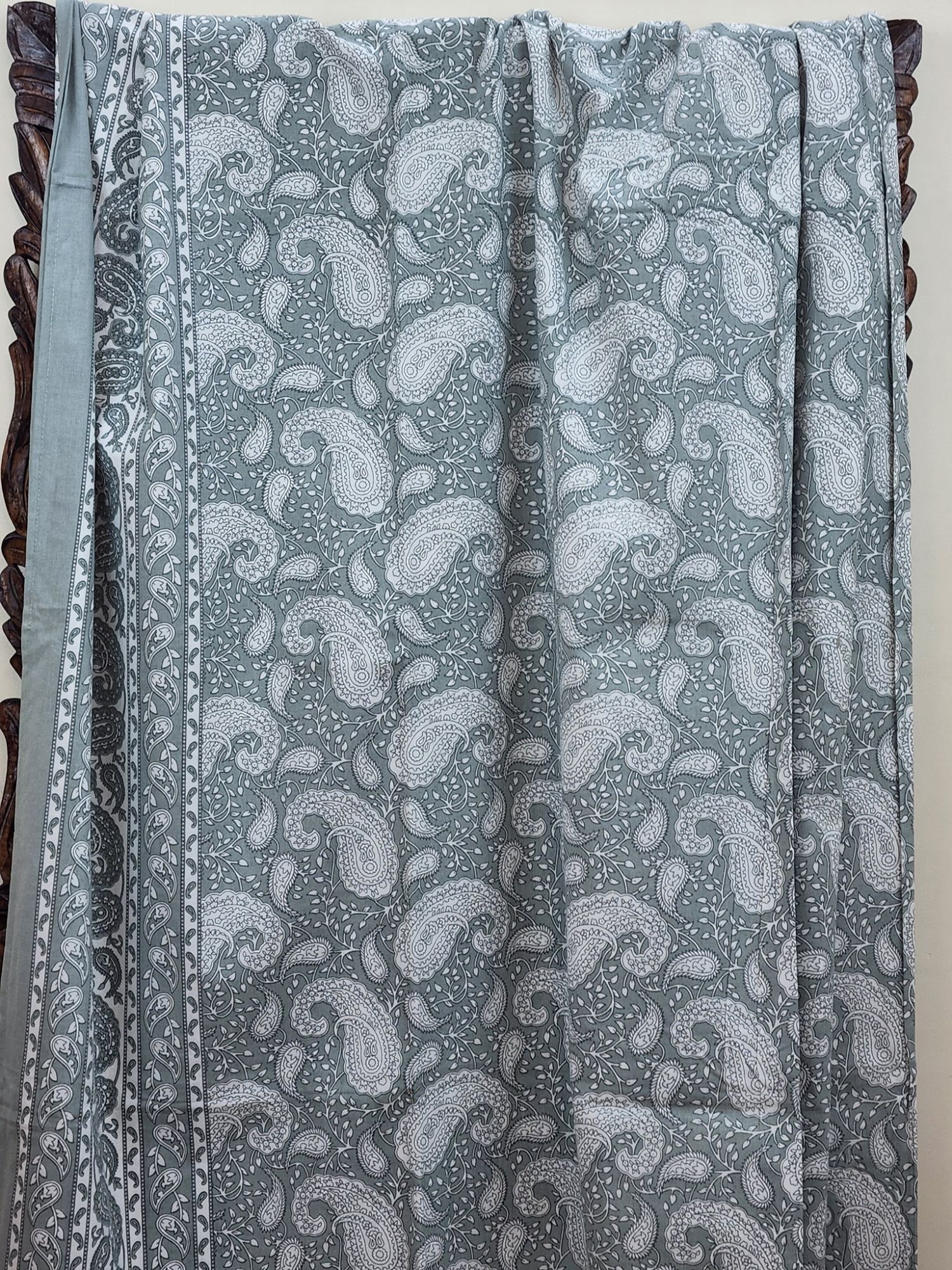 Zibaii Sormei Pure Cotton Handmade Artisanal Super Kingsize Bedsheet