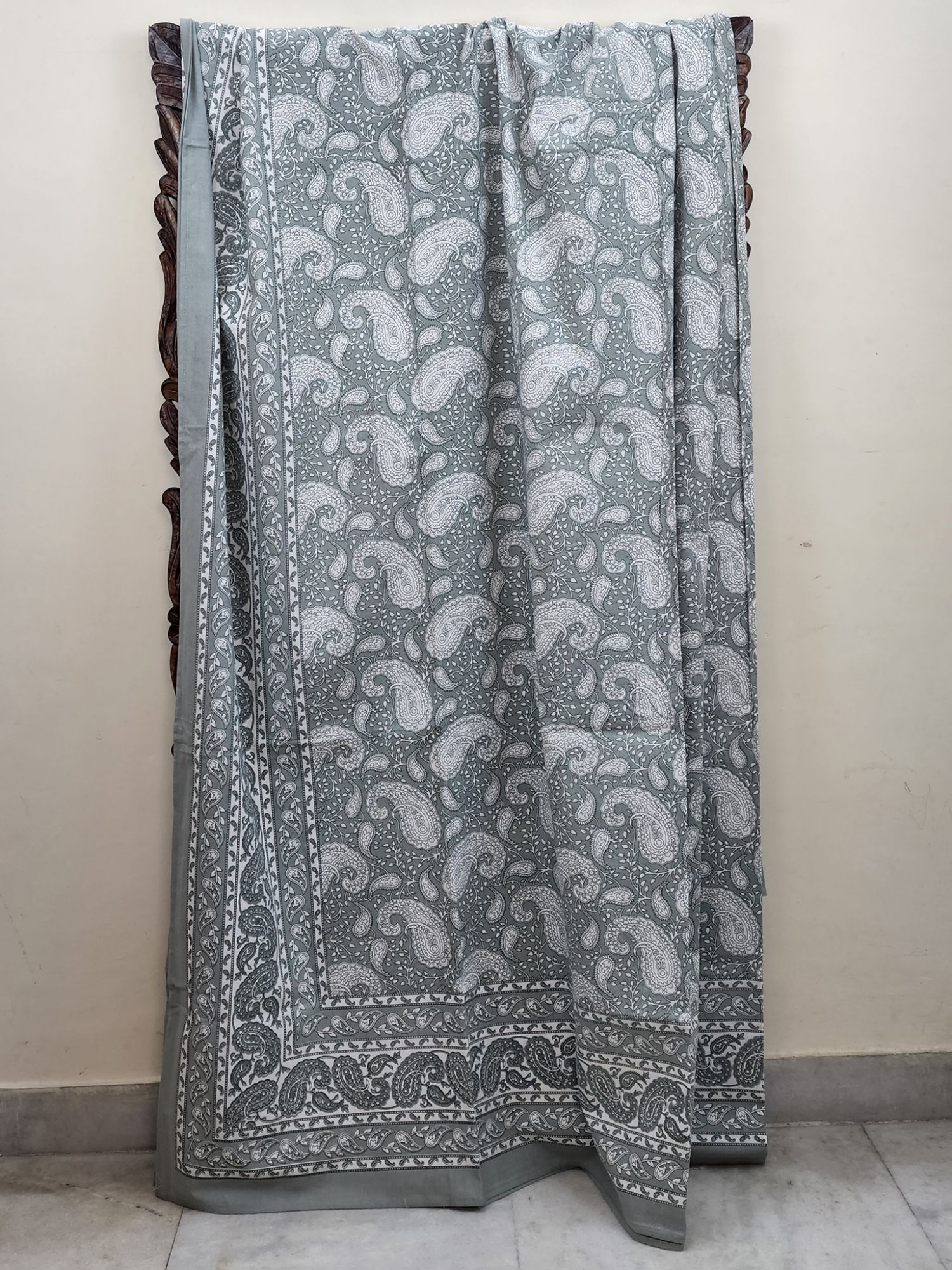 Zibaii Sormei Pure Cotton Handmade Artisanal Super Kingsize Bedsheet