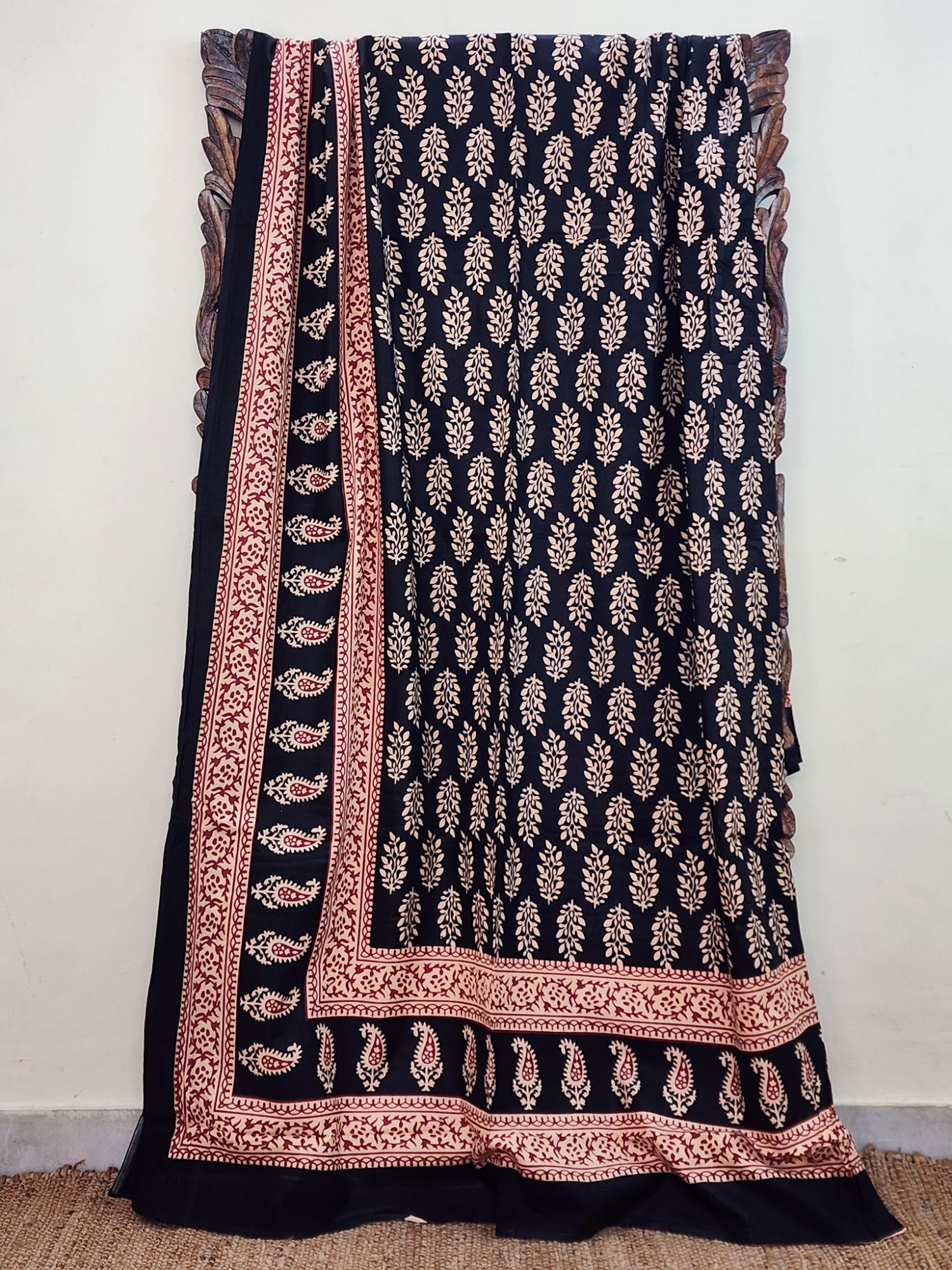 Kshiraj Pure Cotton Queen Size Bedsheet