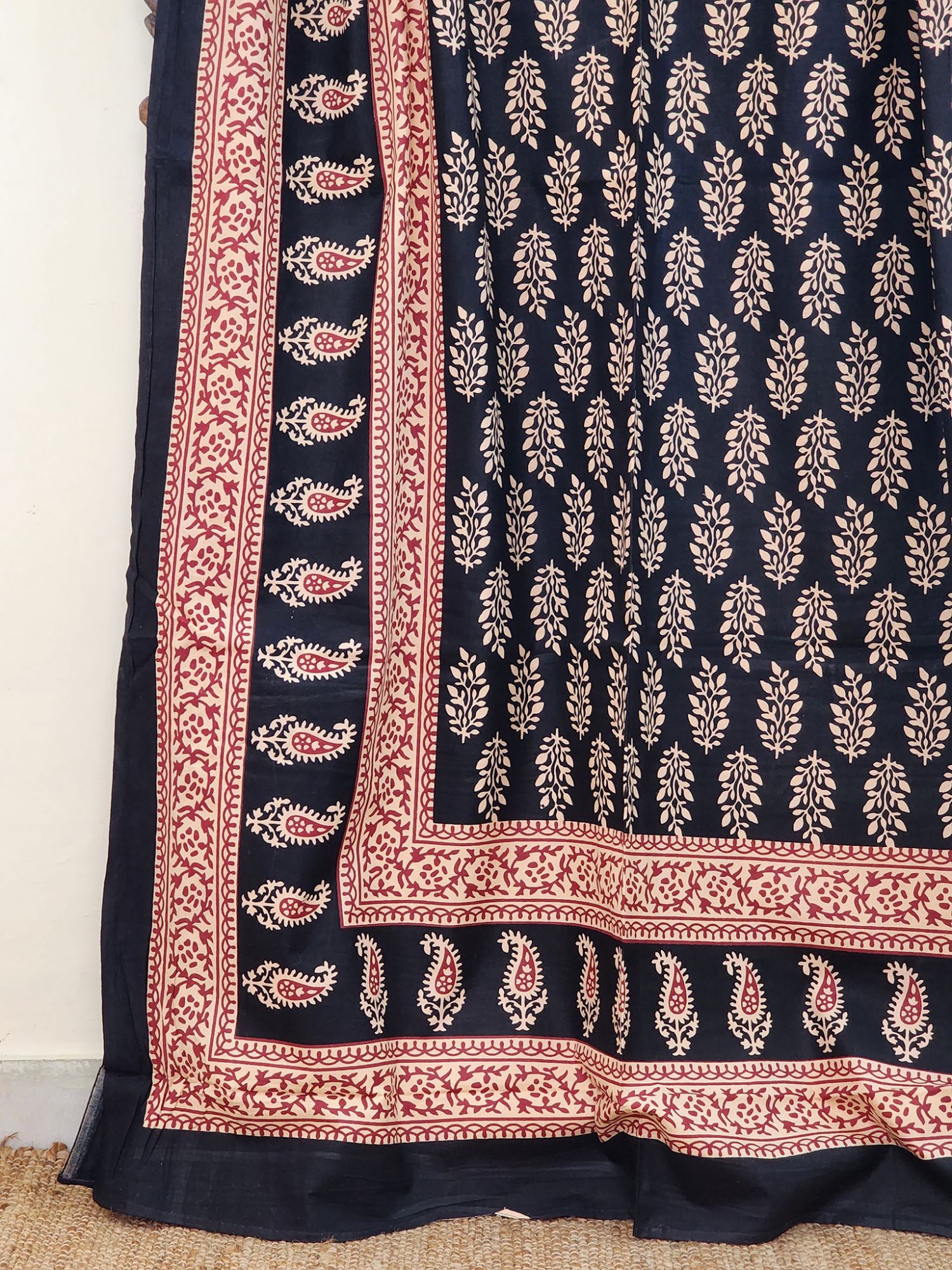 Kshiraj Pure Cotton Queen Size Bedsheet