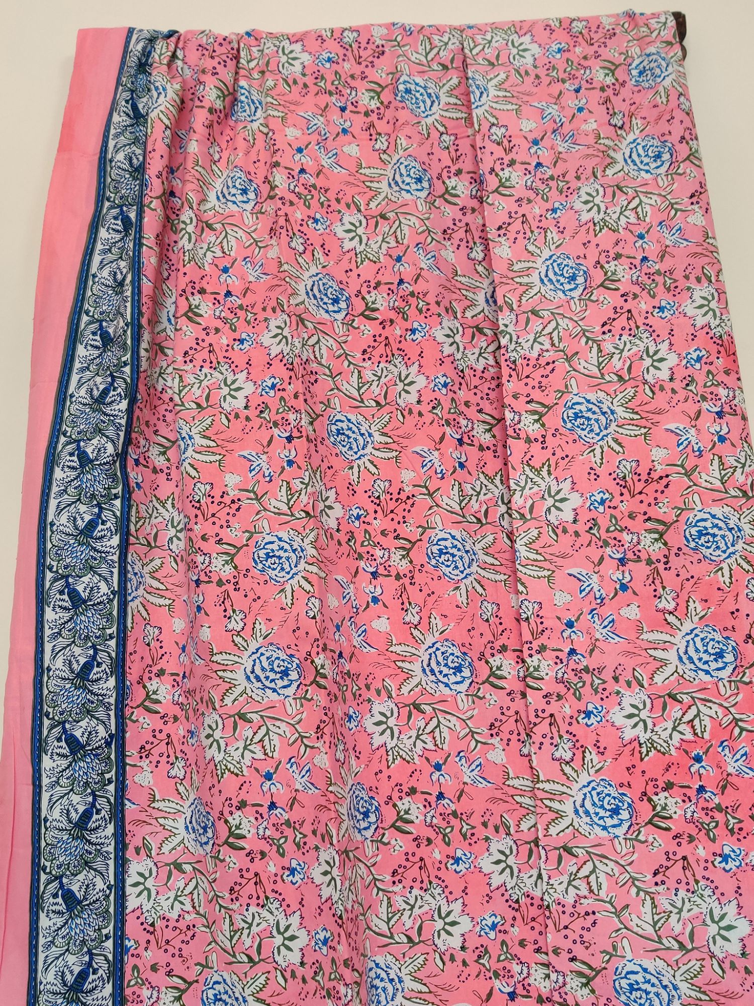 Firdaus Ghaggar Pure Cotton Handmade Artisanal Super Kingsize Bedsheet