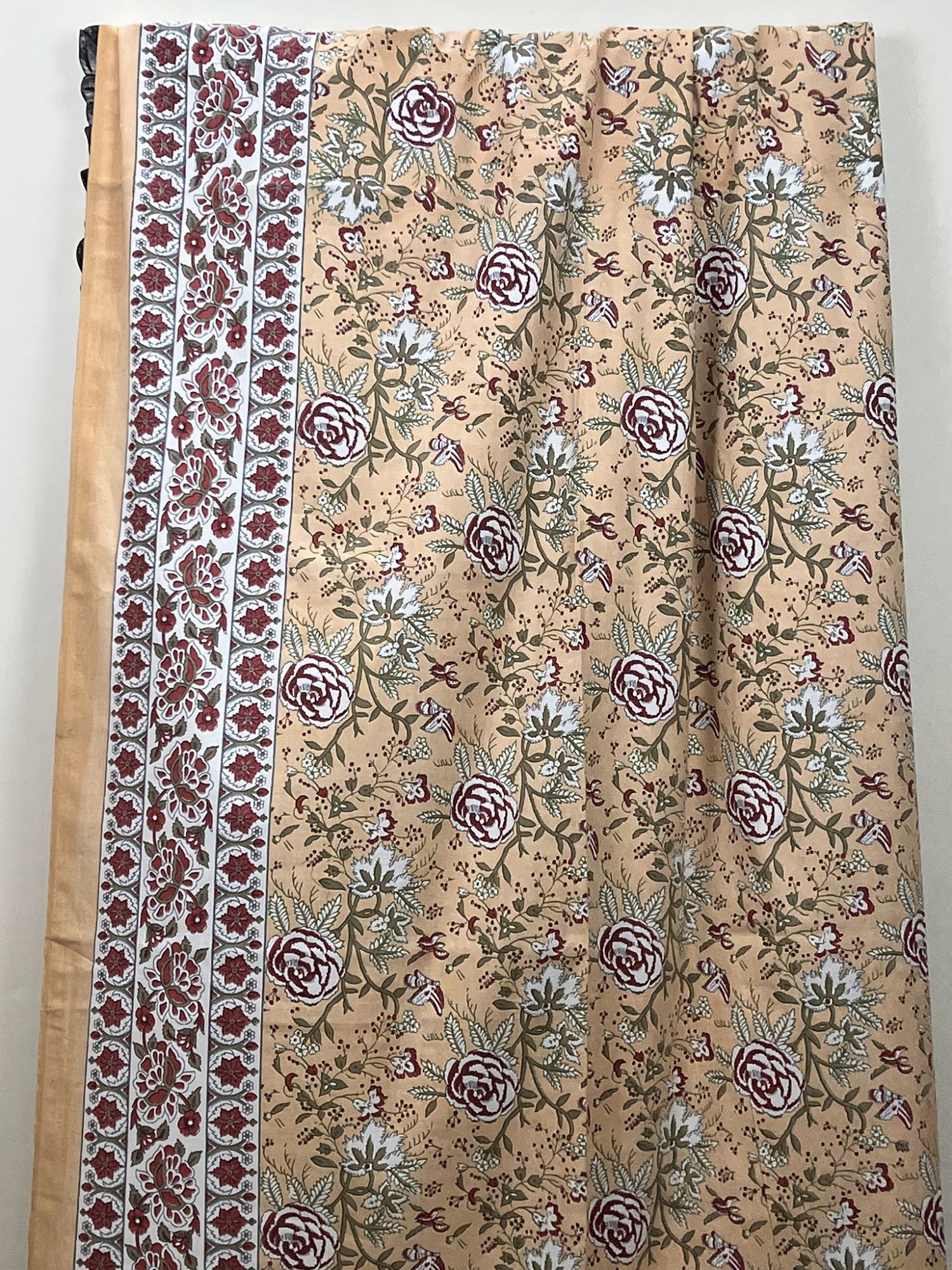 Trinabh Pure Cotton Queen Size Bedsheet