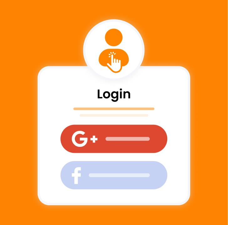 One Click Social Login