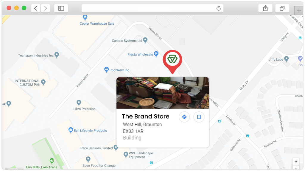 Drop a PIN on Google Map - Set up Checkout Map - Shopaccino App Store
