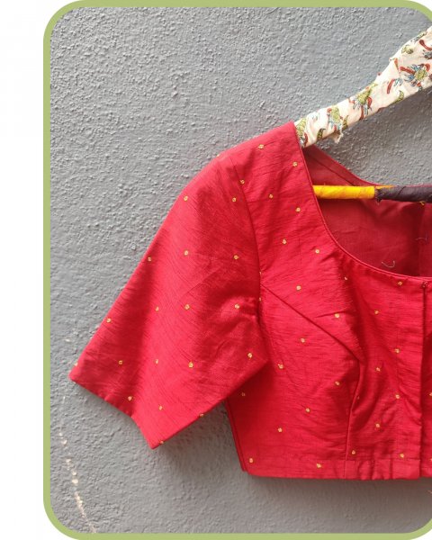 Ready to wear Silk Blouse