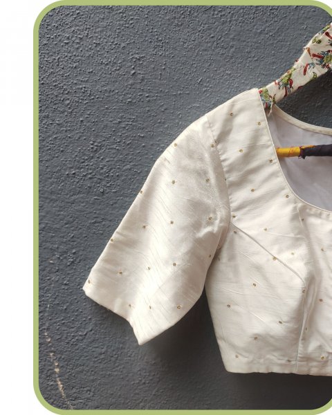 Ready to wear Silk Blouse