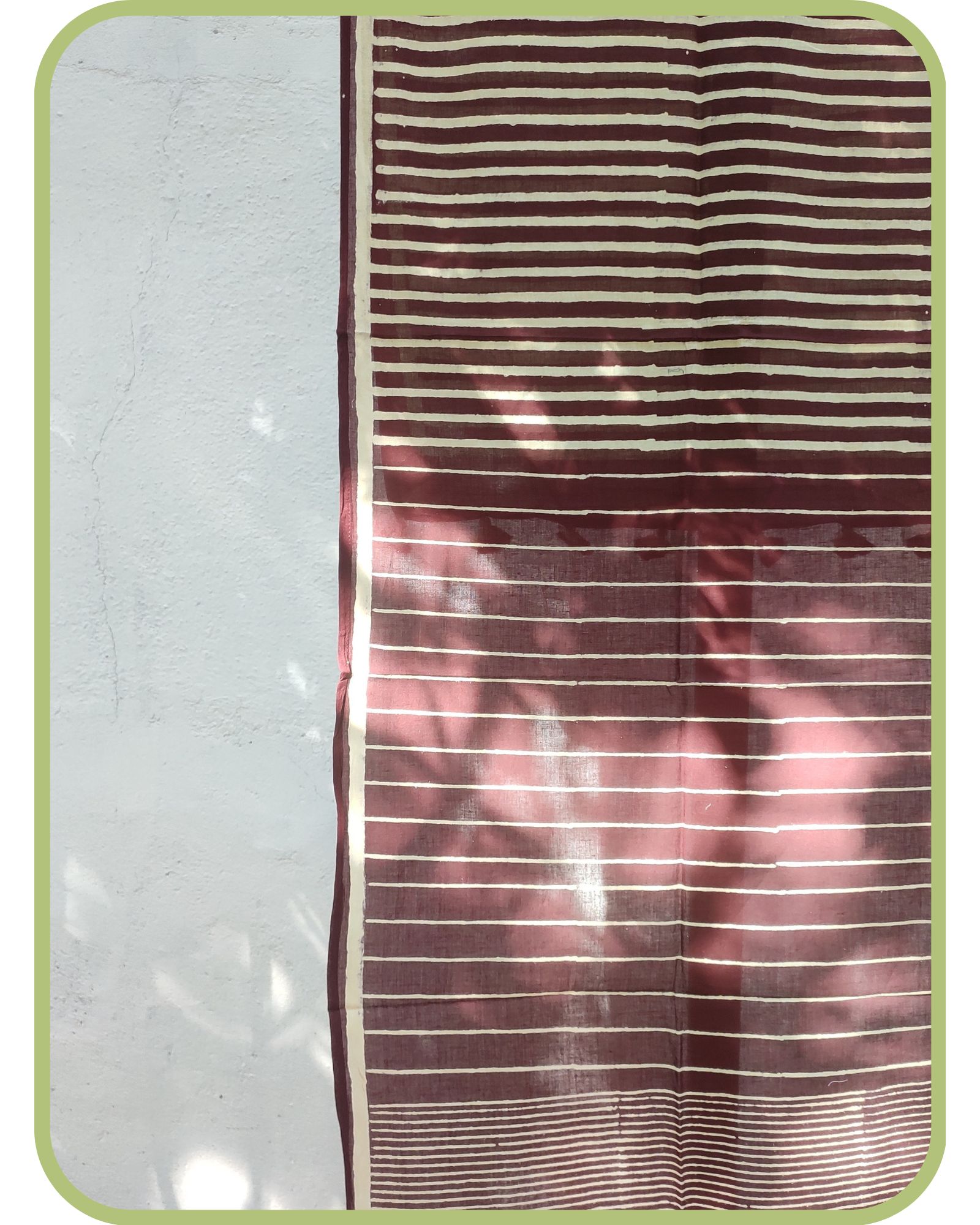 Block print Cotton stole