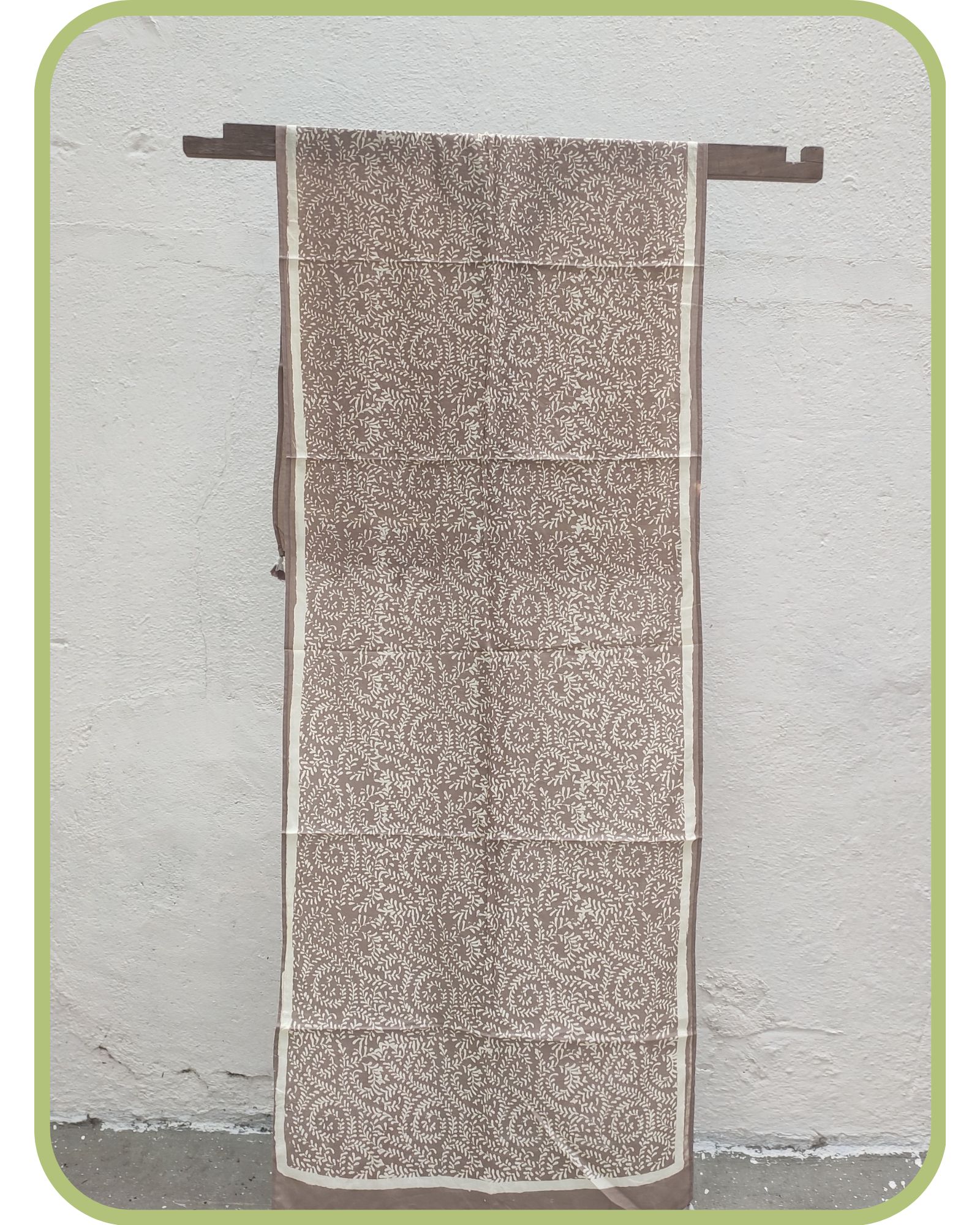 Block print Cotton stole