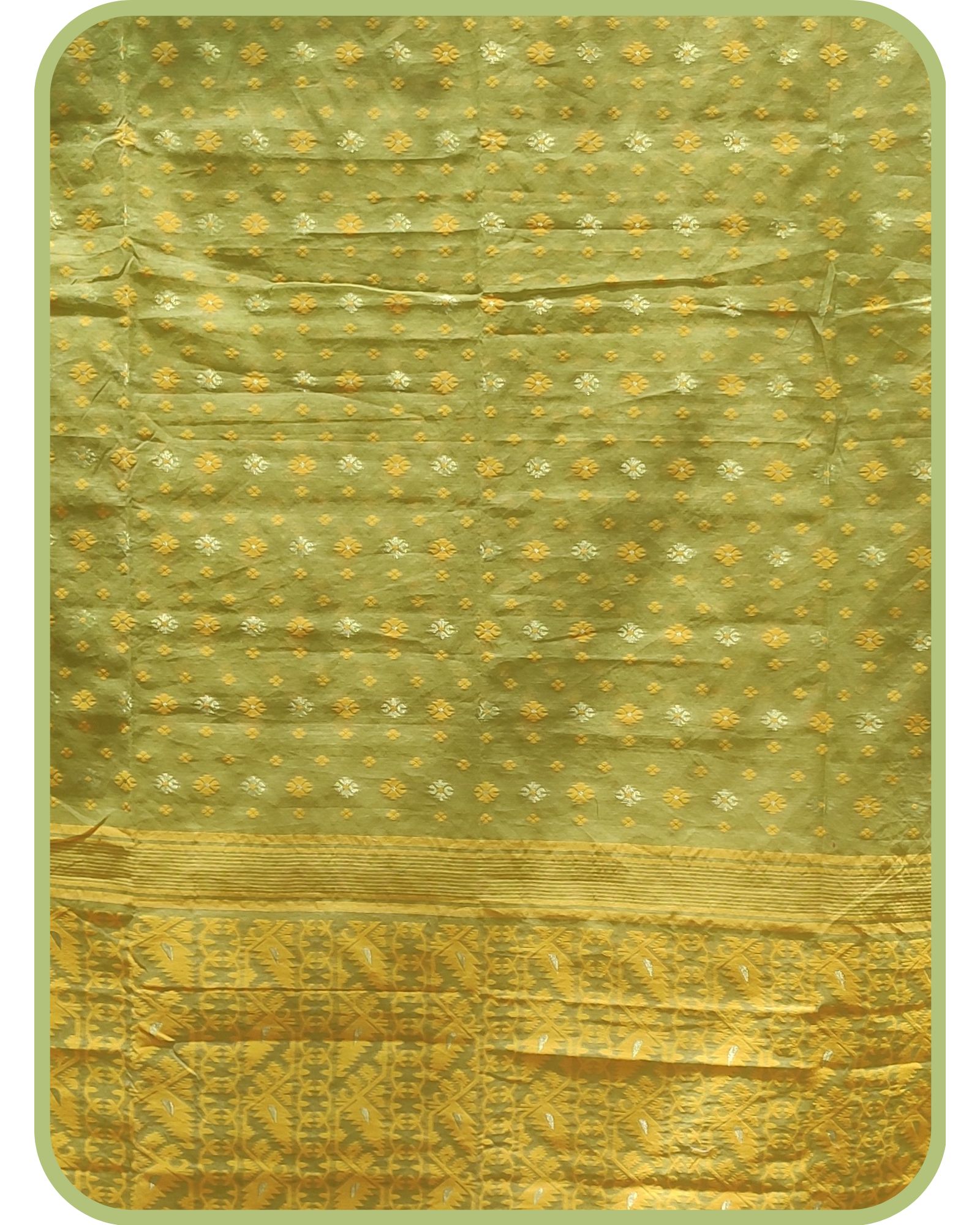 JDhakai Cotton Jamdhani Weave Saree