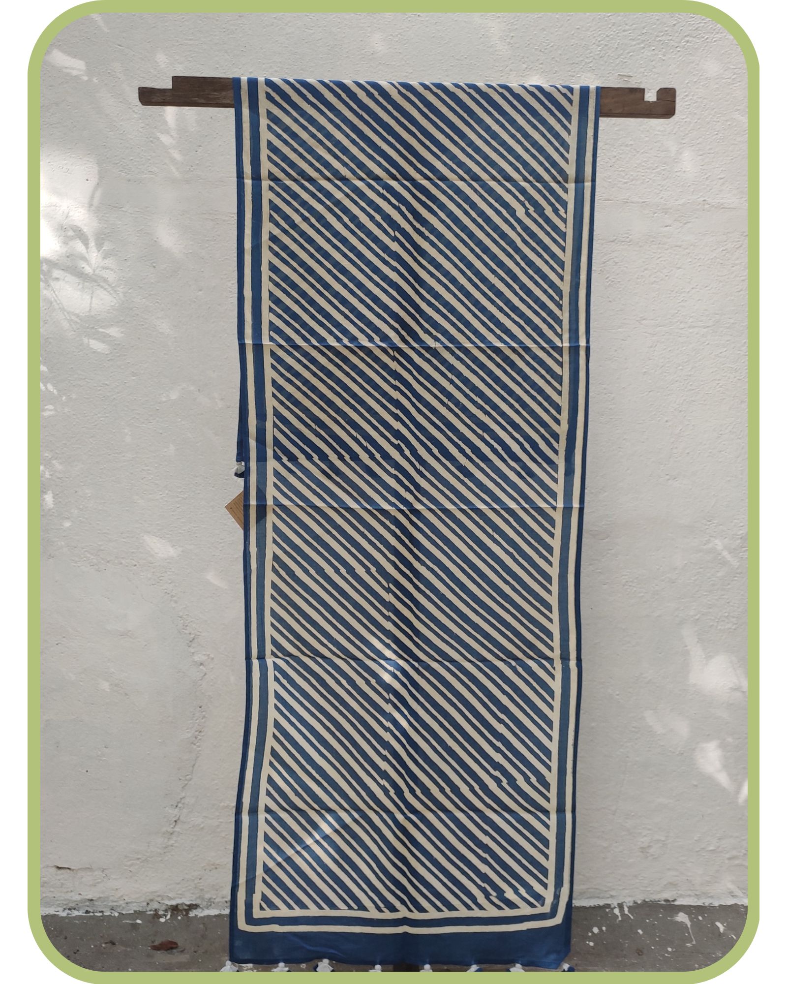 Block print Cotton stole