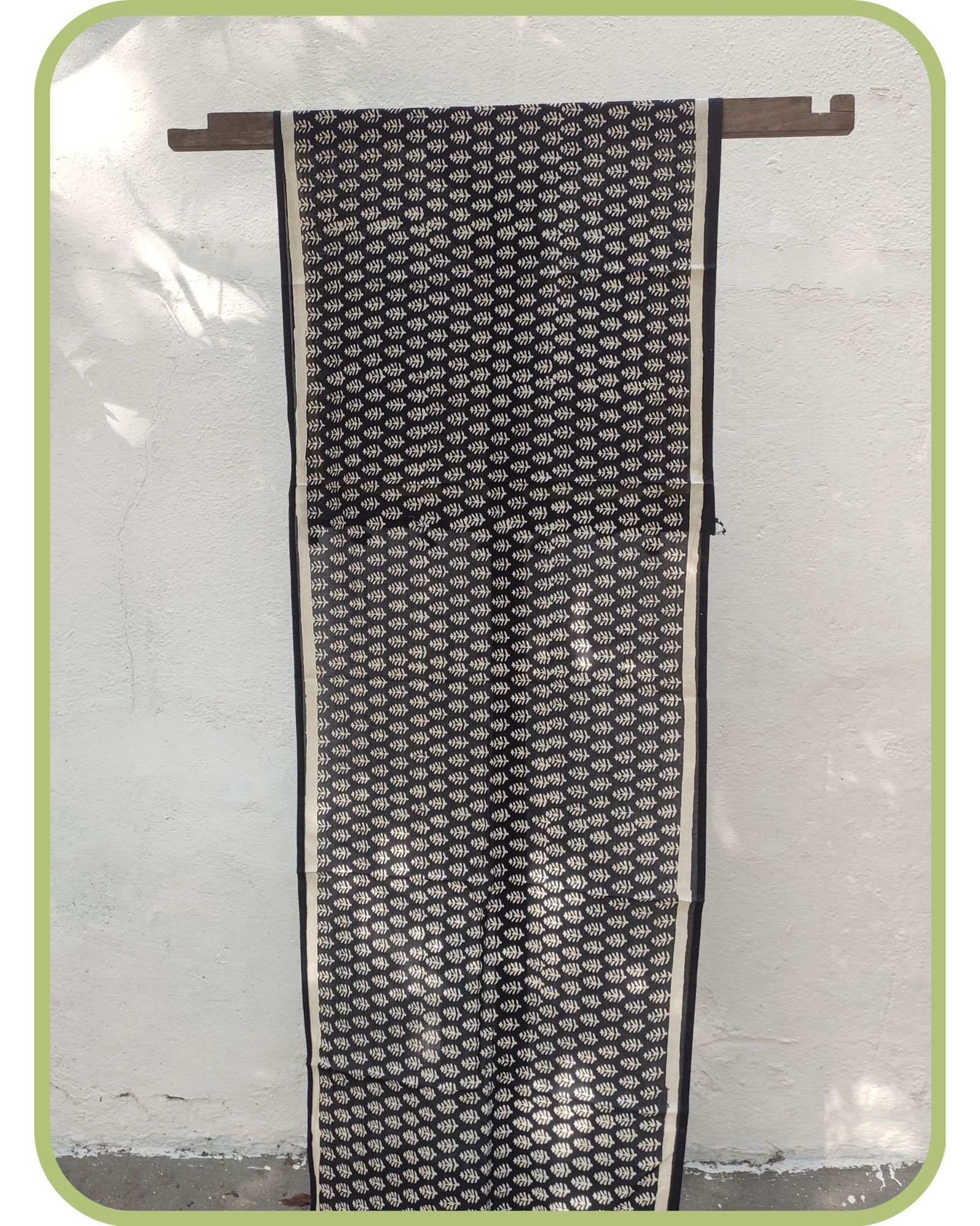 Block print Cotton stole