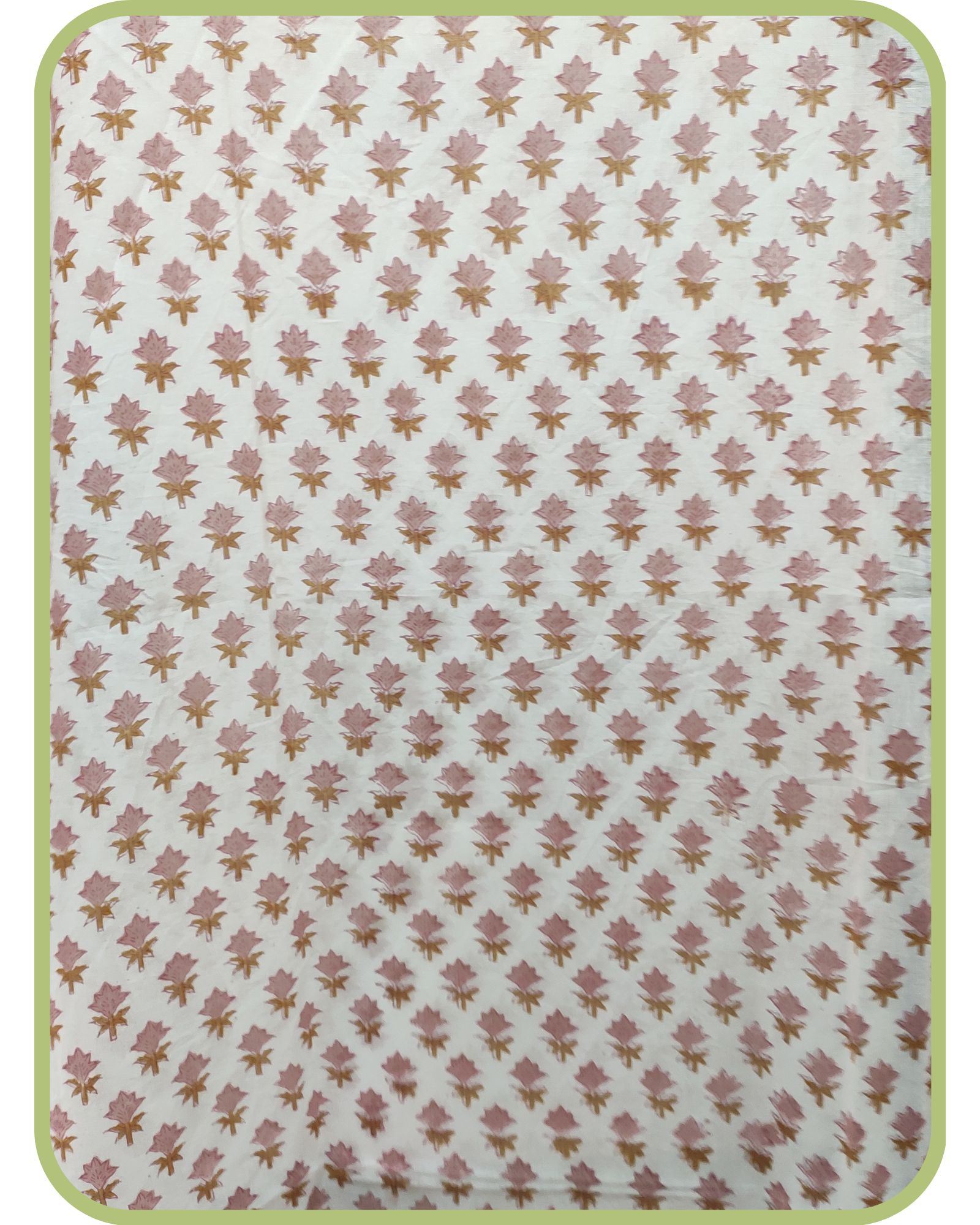 Block print Cotton Dupatta