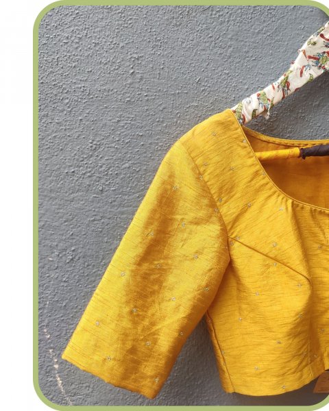 Ready to wear Silk Blouse