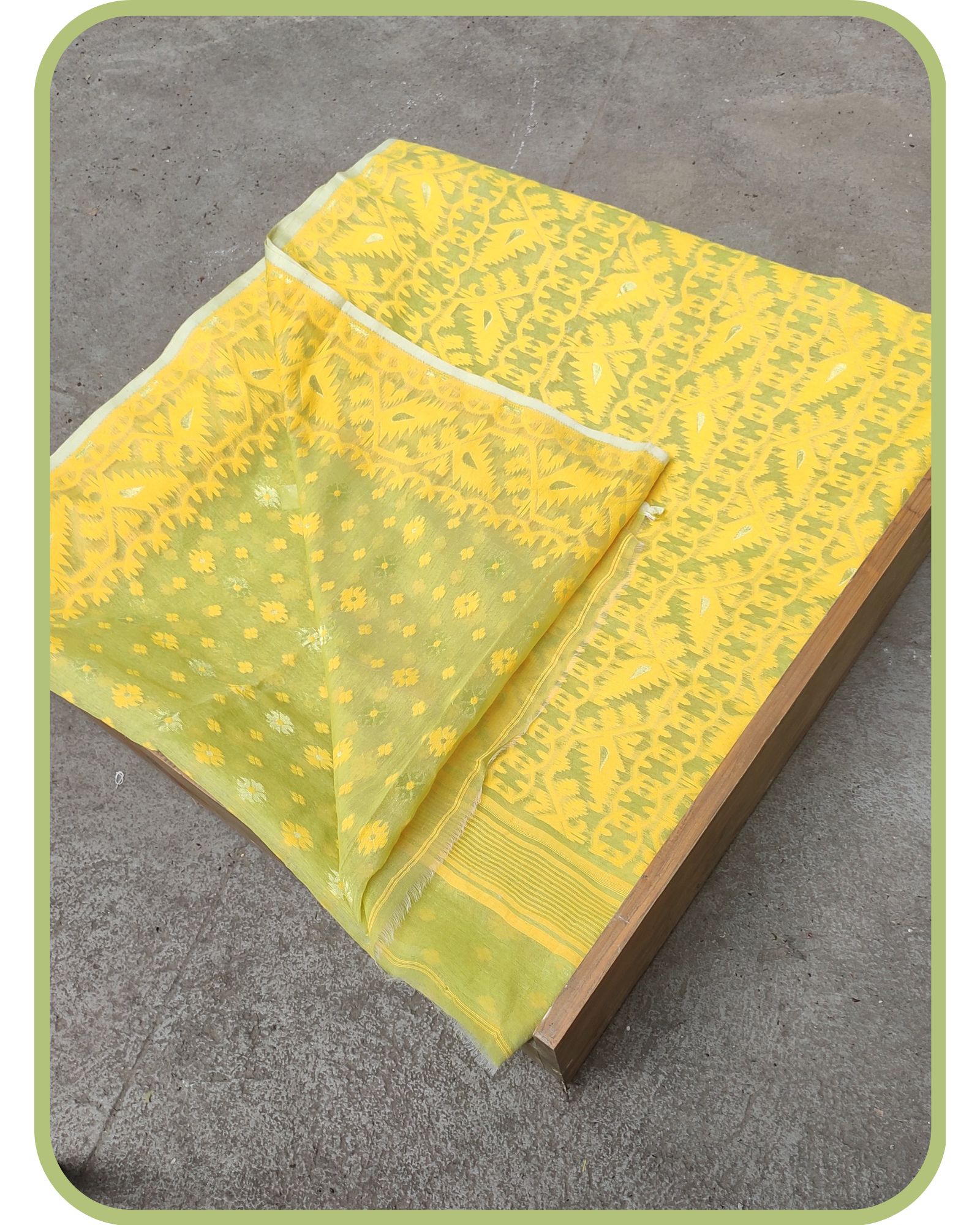 JDhakai Cotton Jamdhani Weave Saree