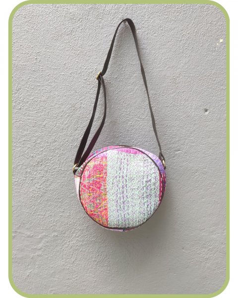 Kantha Embroidery Sling Bag