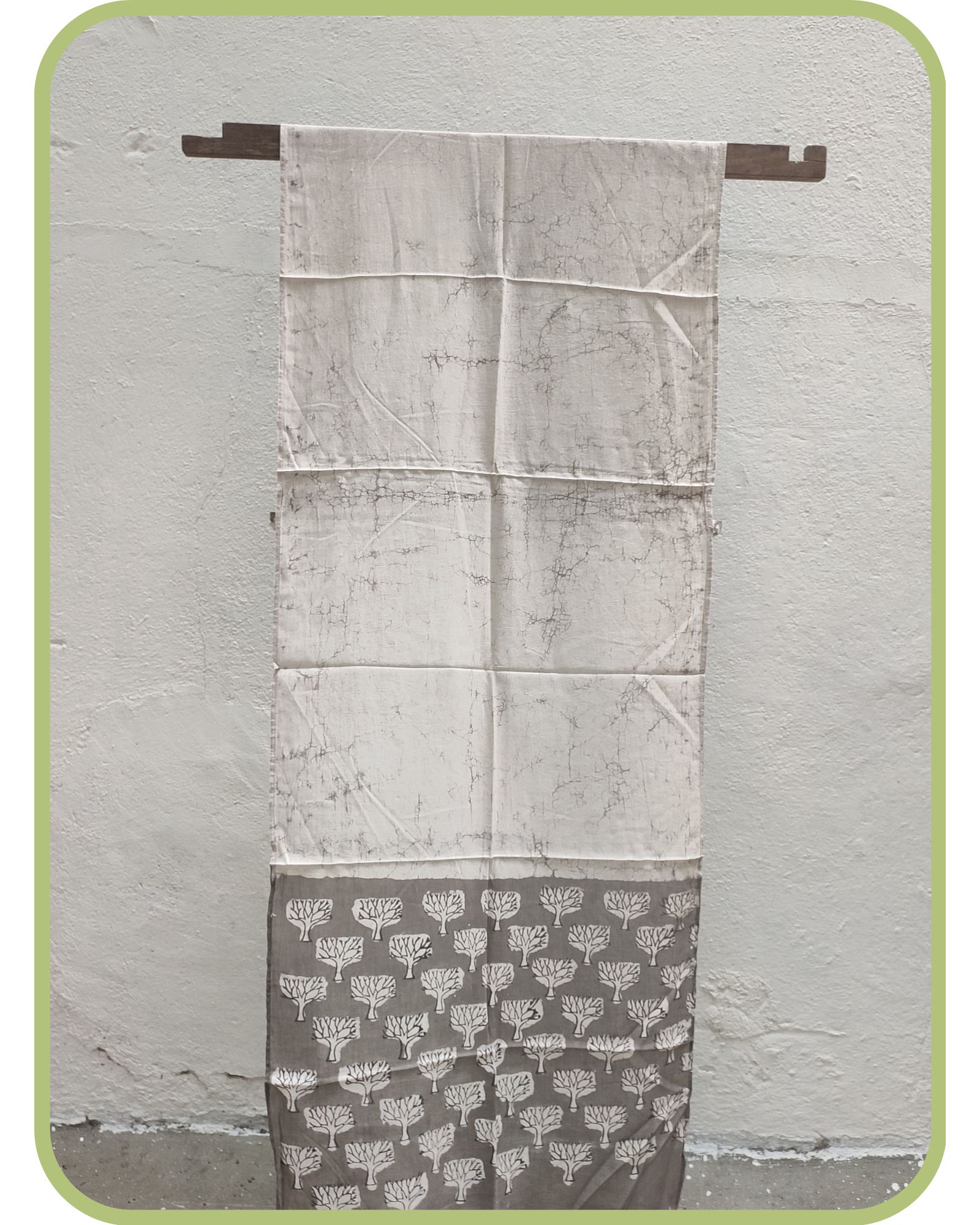 Block print Cotton stole