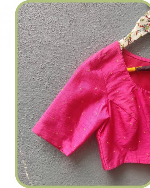 Ready to wear Silk Blouse