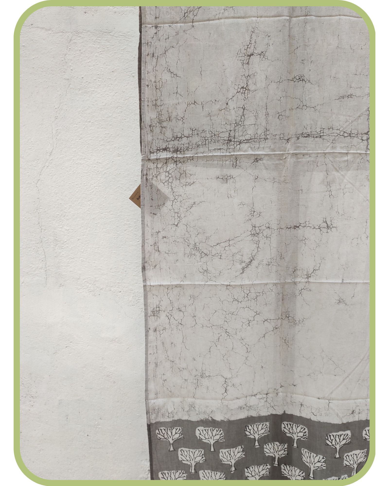 Block print Cotton stole