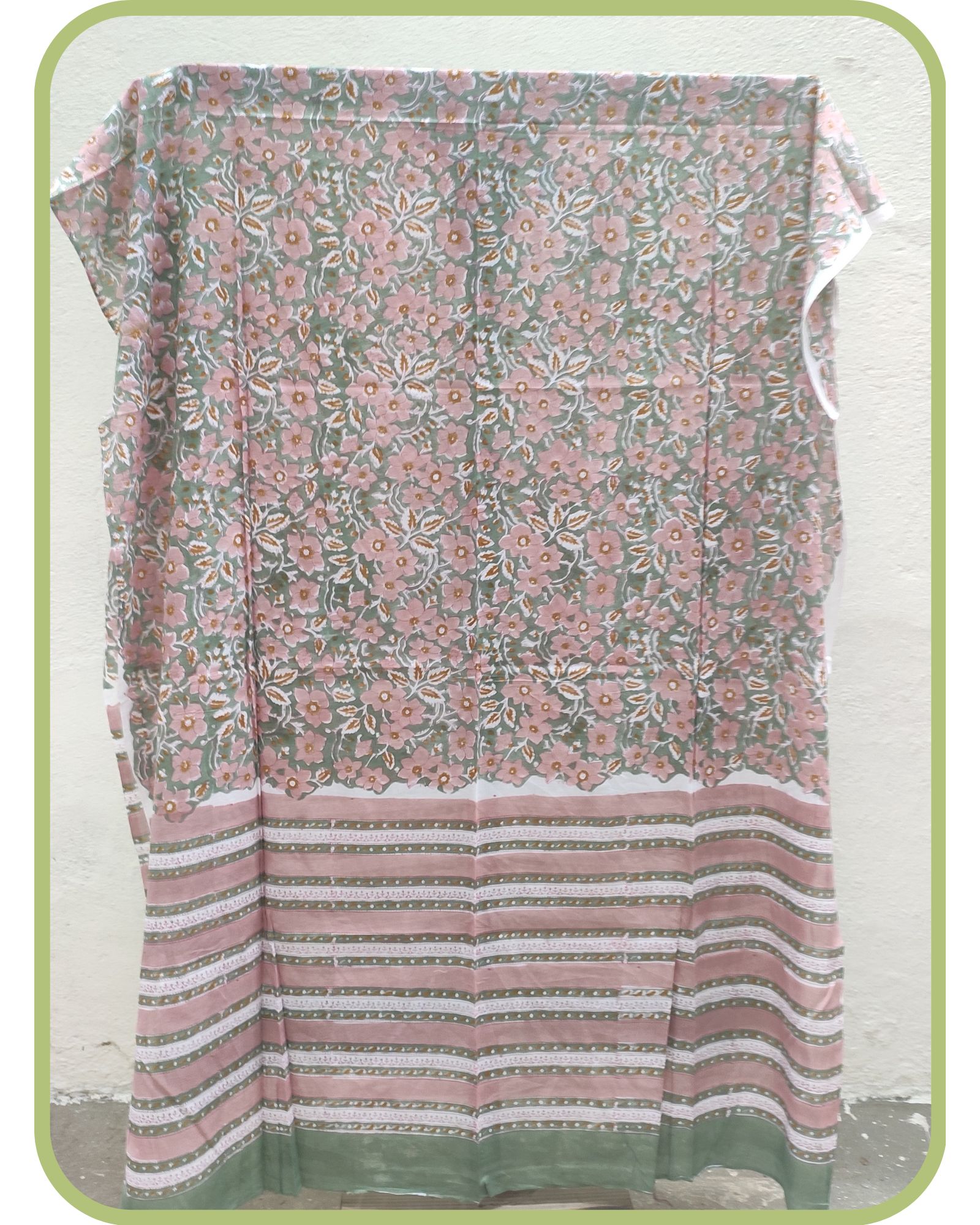 Block print Cotton Dupatta