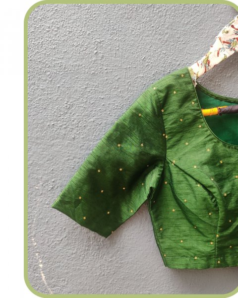 Ready to wear Silk Blouse