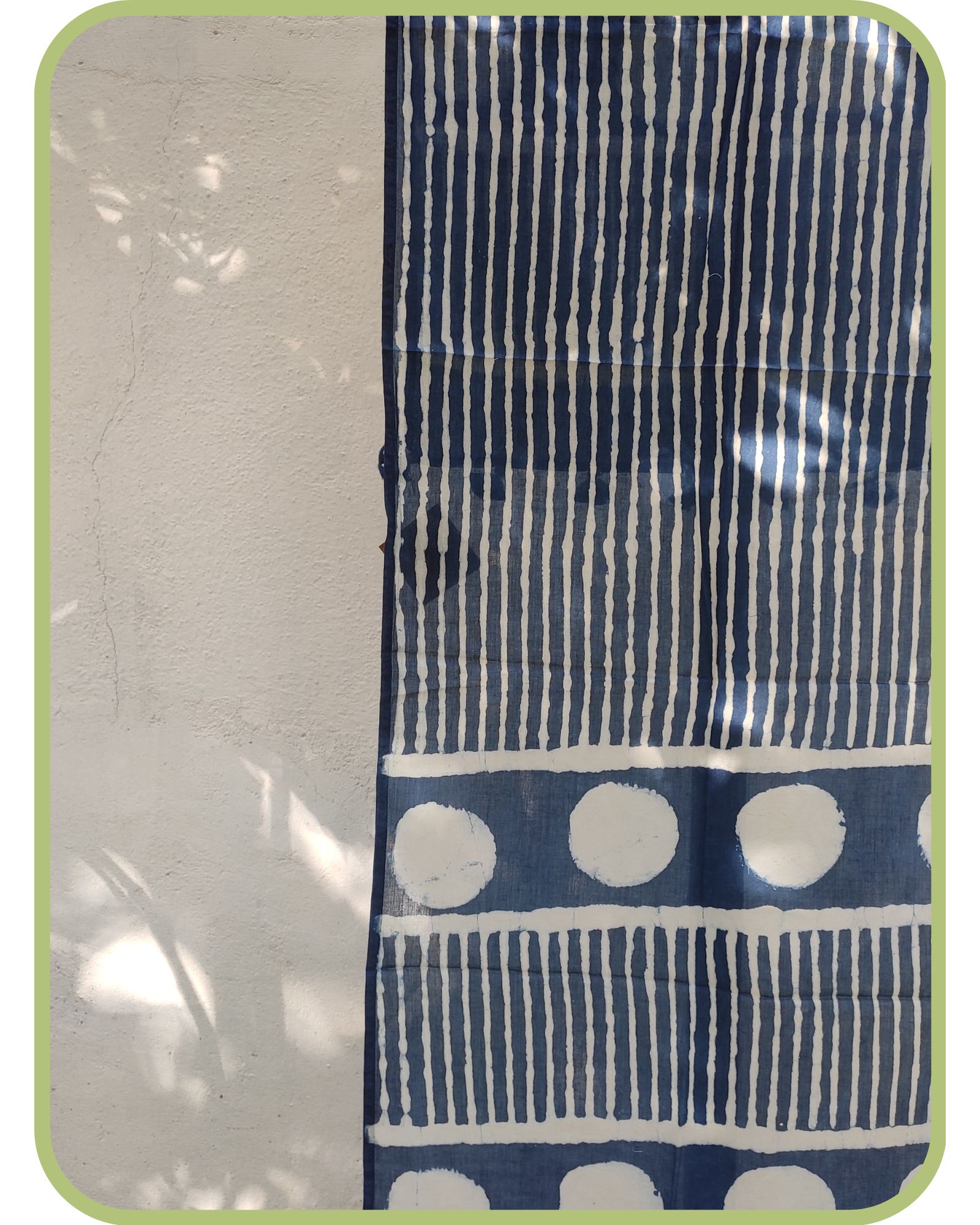 Block print Cotton stole