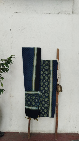 Ajrak BlockPrint Cotton Dress Material