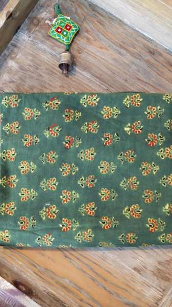 Cotton Blockprint Ajrak Fabric