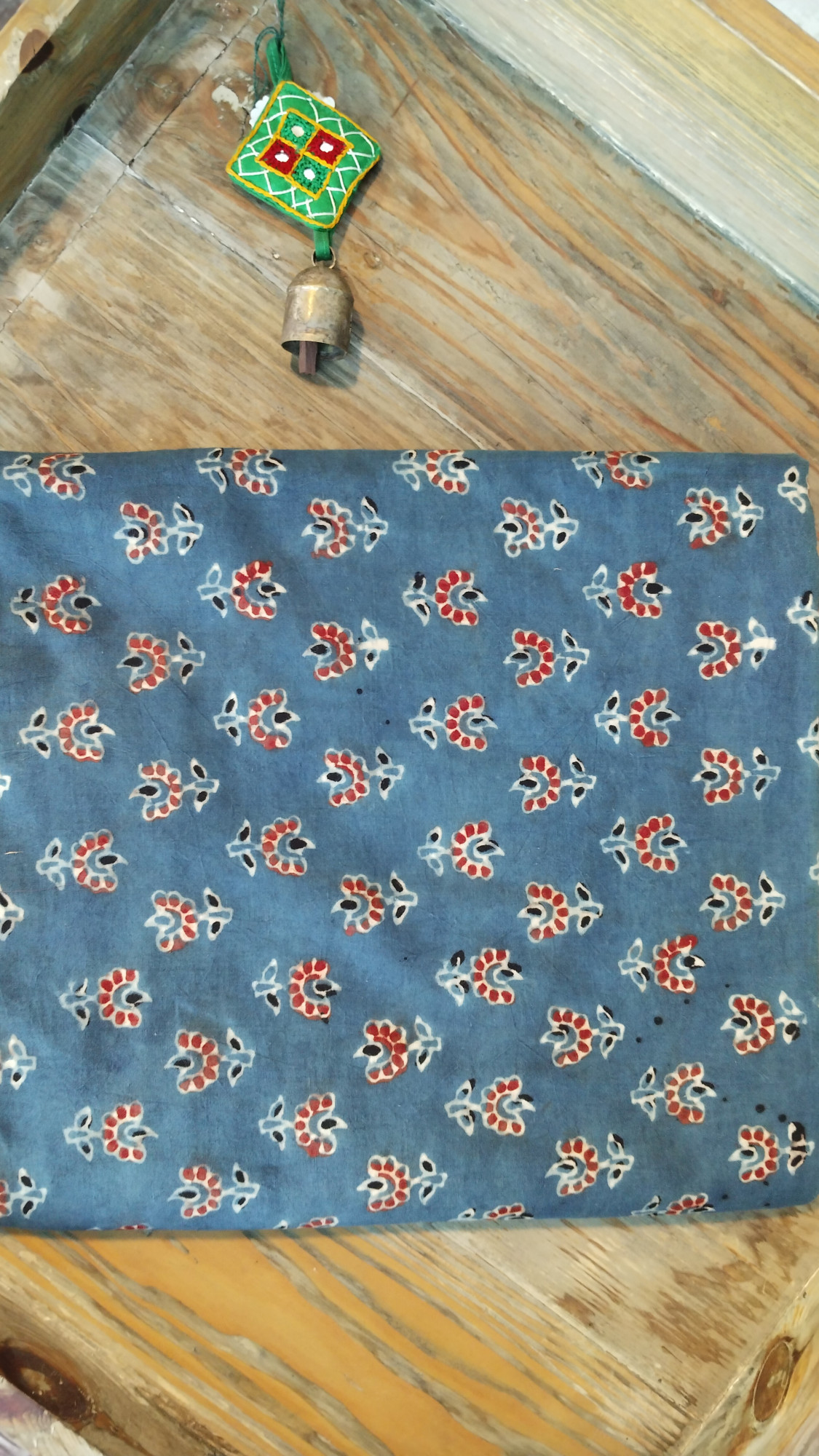 Cotton Blockprint Ajrak Fabric