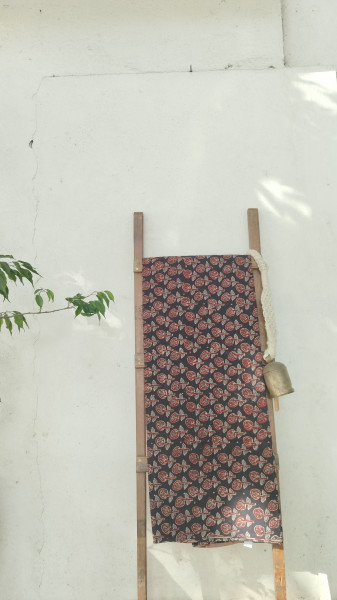 Cotton Blockprint Ajrak Fabric