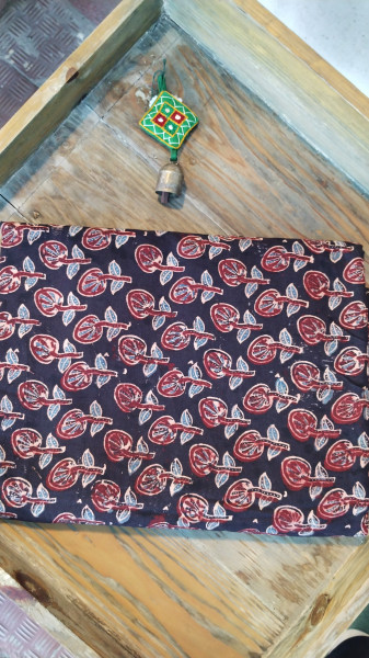 Cotton Blockprint Ajrak Fabric