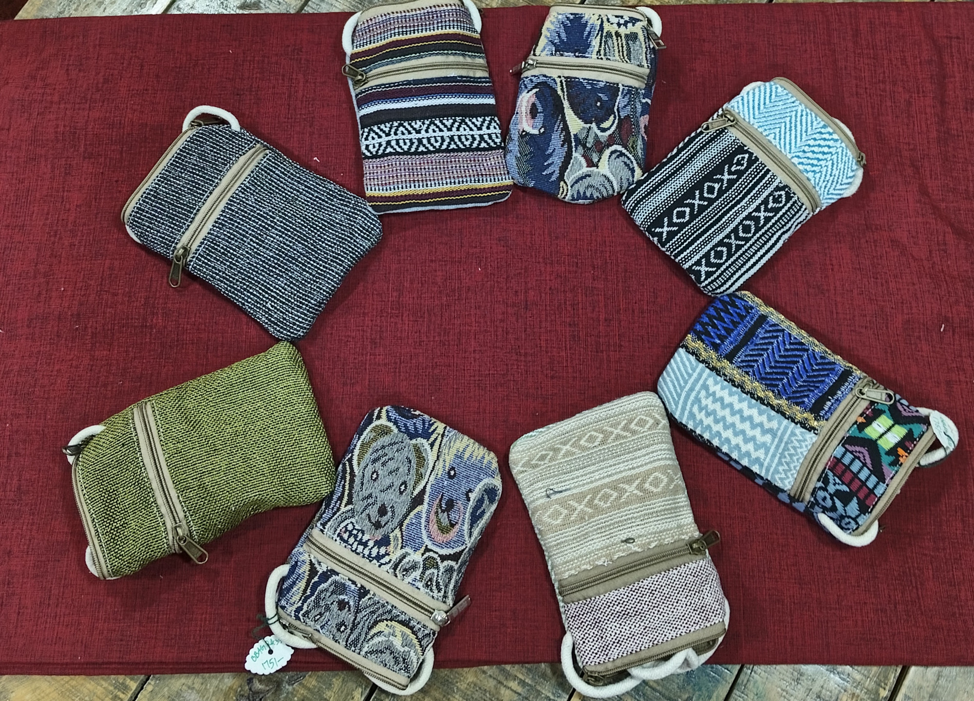 Hemp Fabric Sling Bag