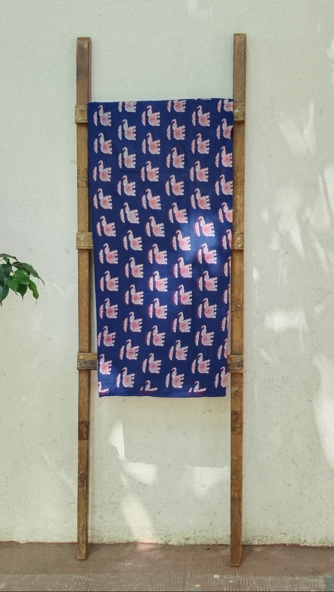 Impressive Indigo Cotton Fabric