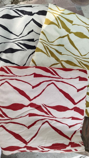 Hand block Print Fabric