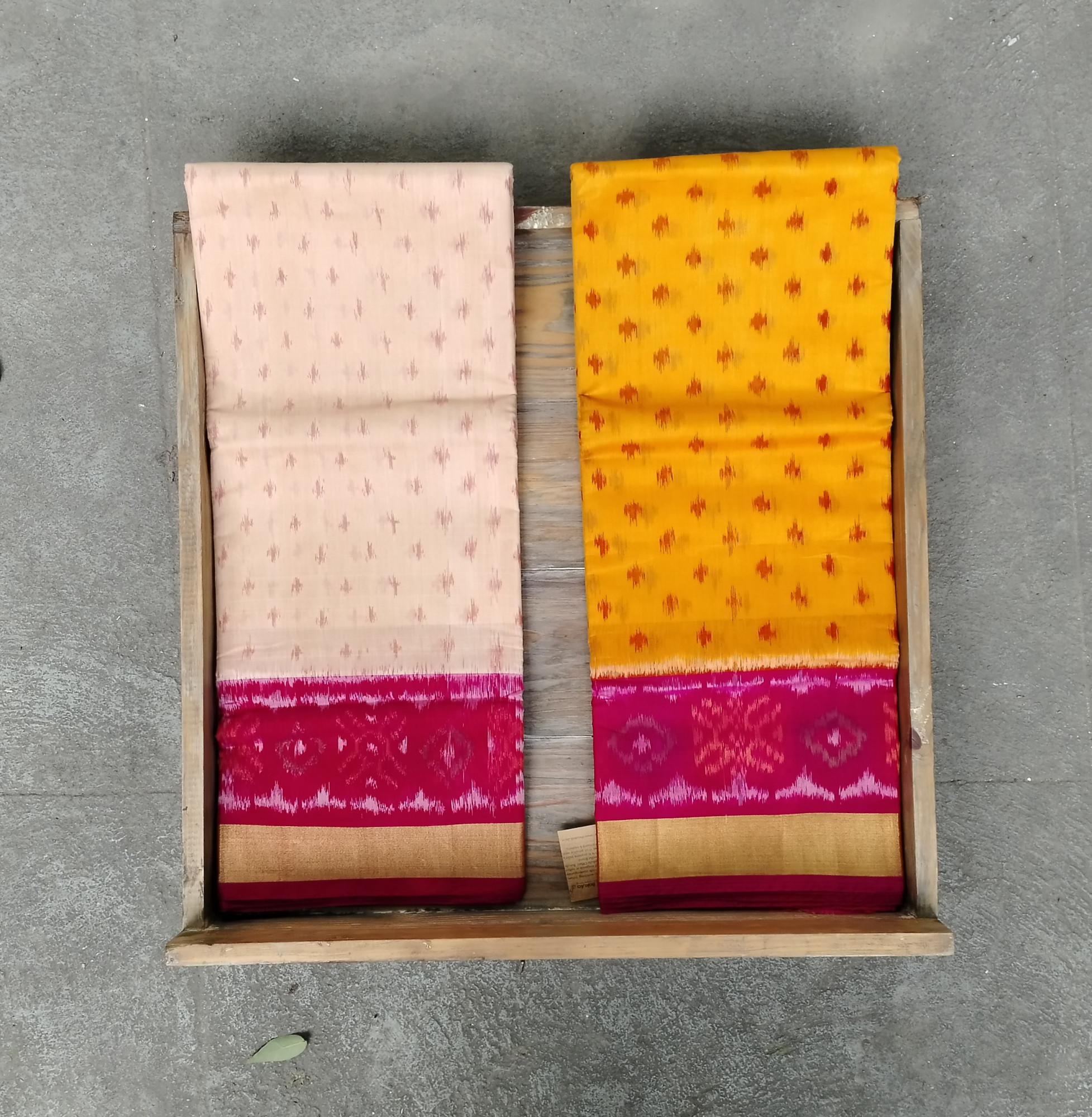 Silk Cotton Pochampalli  Saree