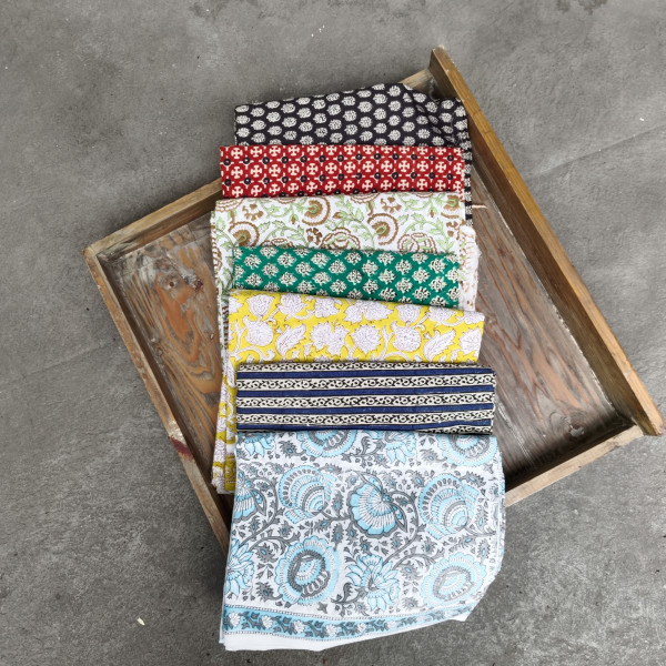 Cotton Unstitched Dress Suit