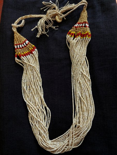 Glass Bead Multi-strand Necklace from Nagaland
