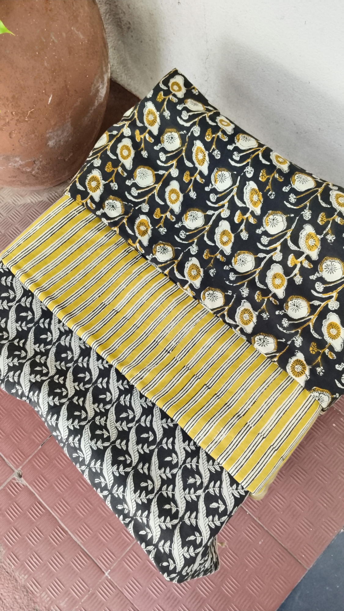Hand Block Print Cotton Fabric