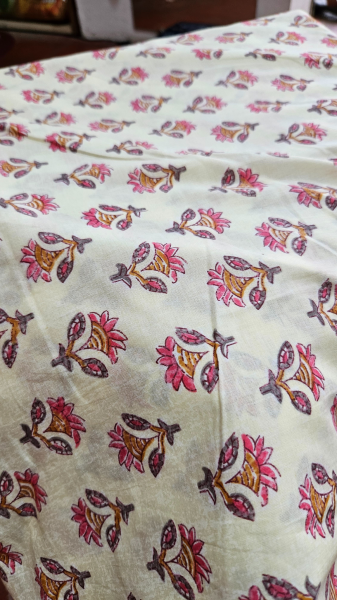 Handblock Print Mul Cotton