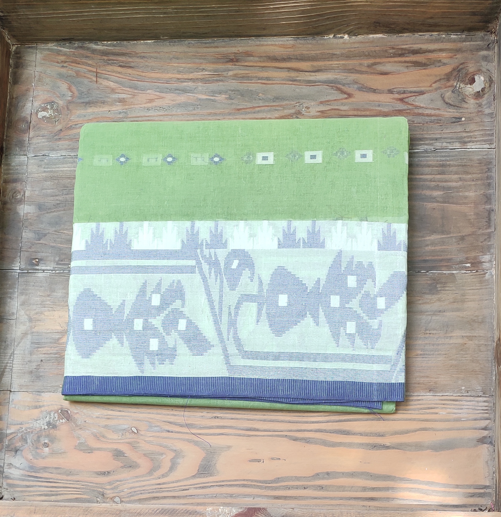 Fulia Cotton sarees with Jhamdani border