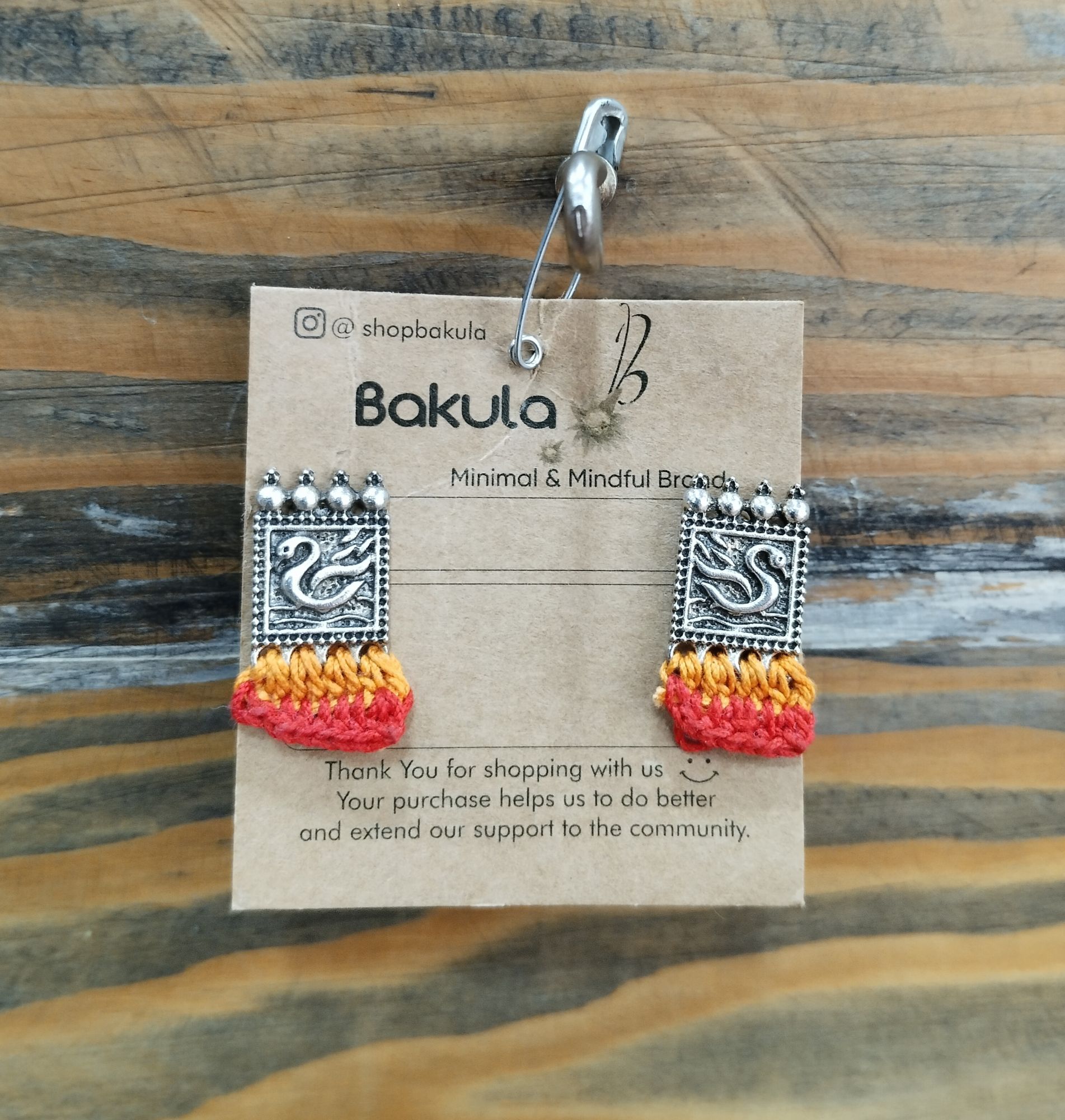 Crochet earring