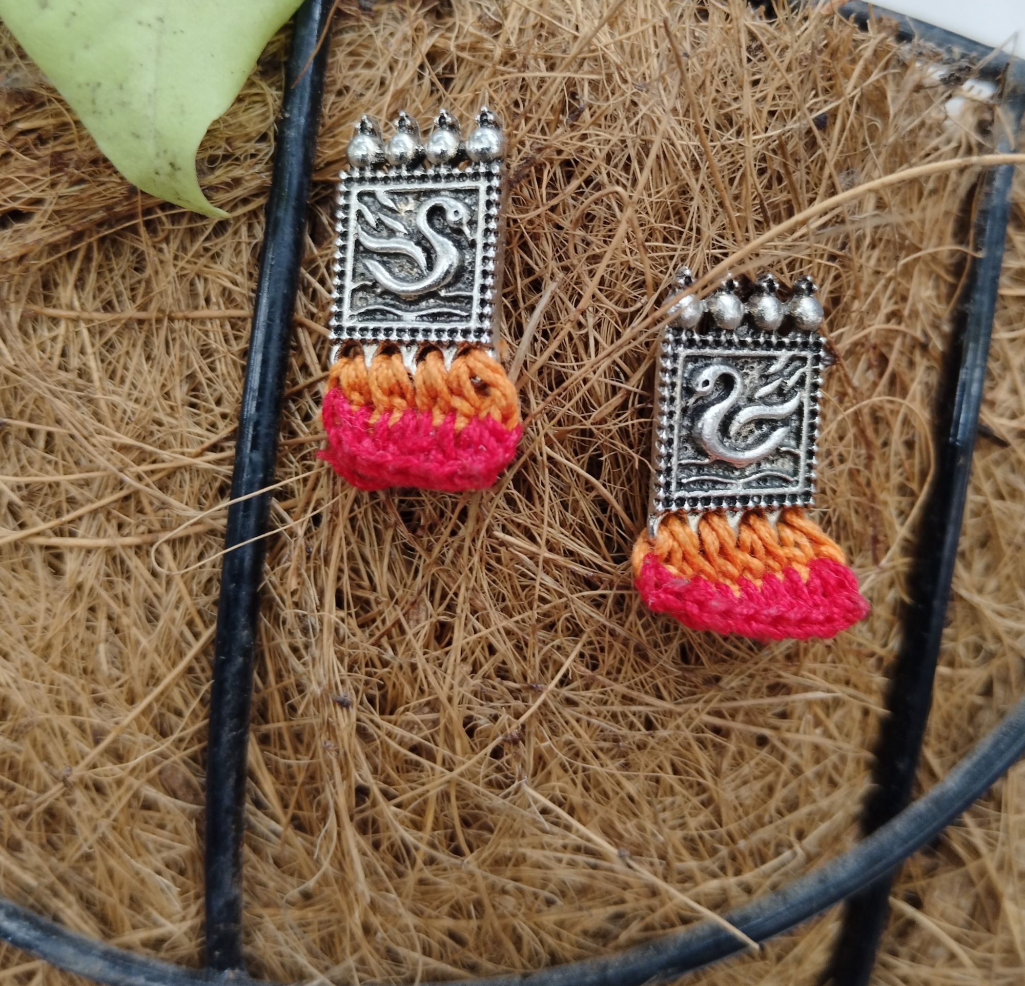 Crochet earring