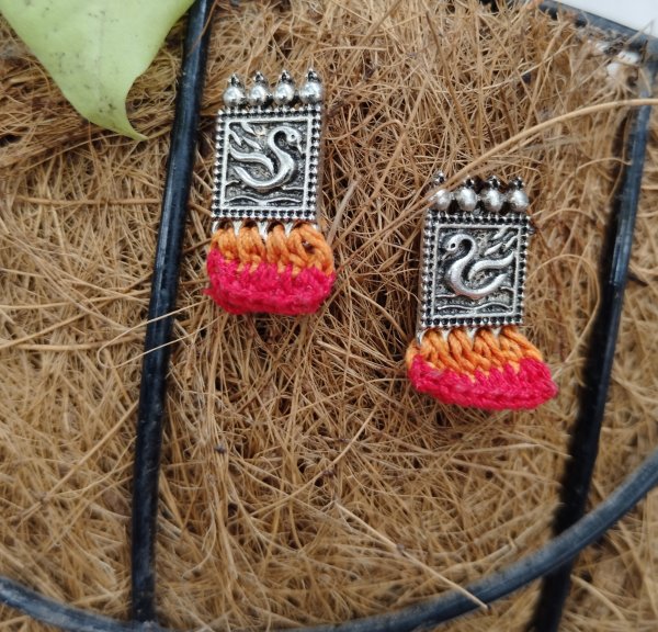 Crochet earring