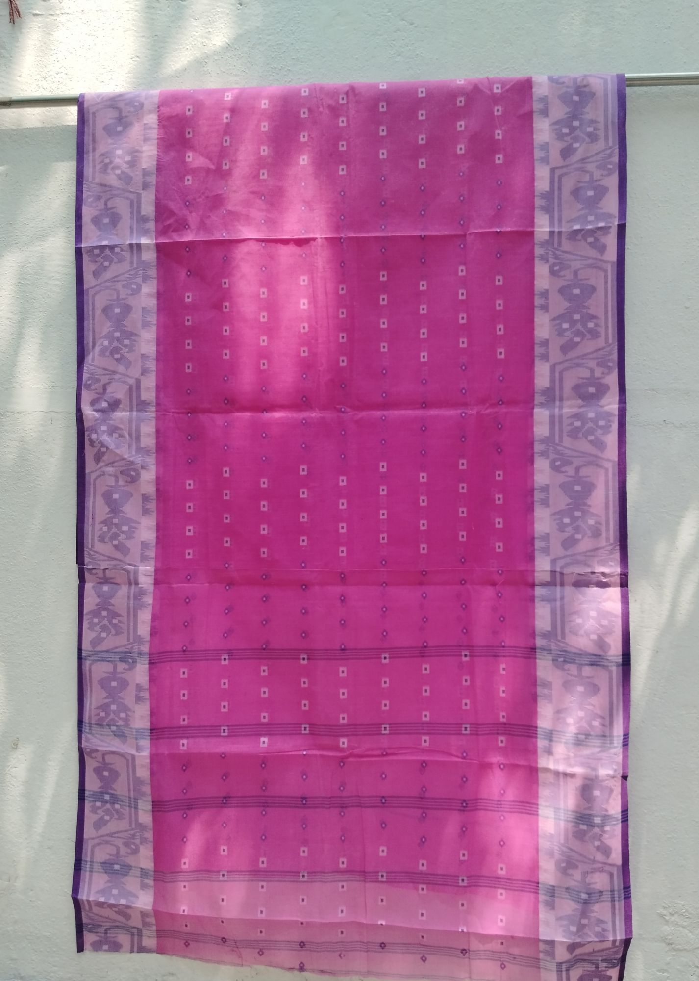 Fulia Cotton saree with Jamdhani Border
