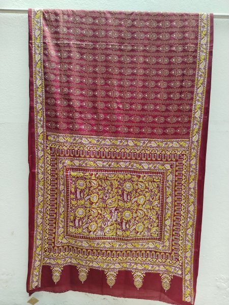 Kantha silk Saree