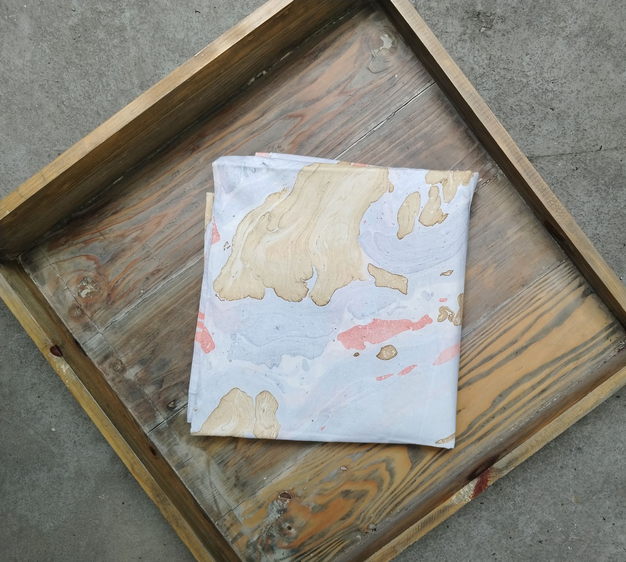 Marble Tie Dye Cotton fabric