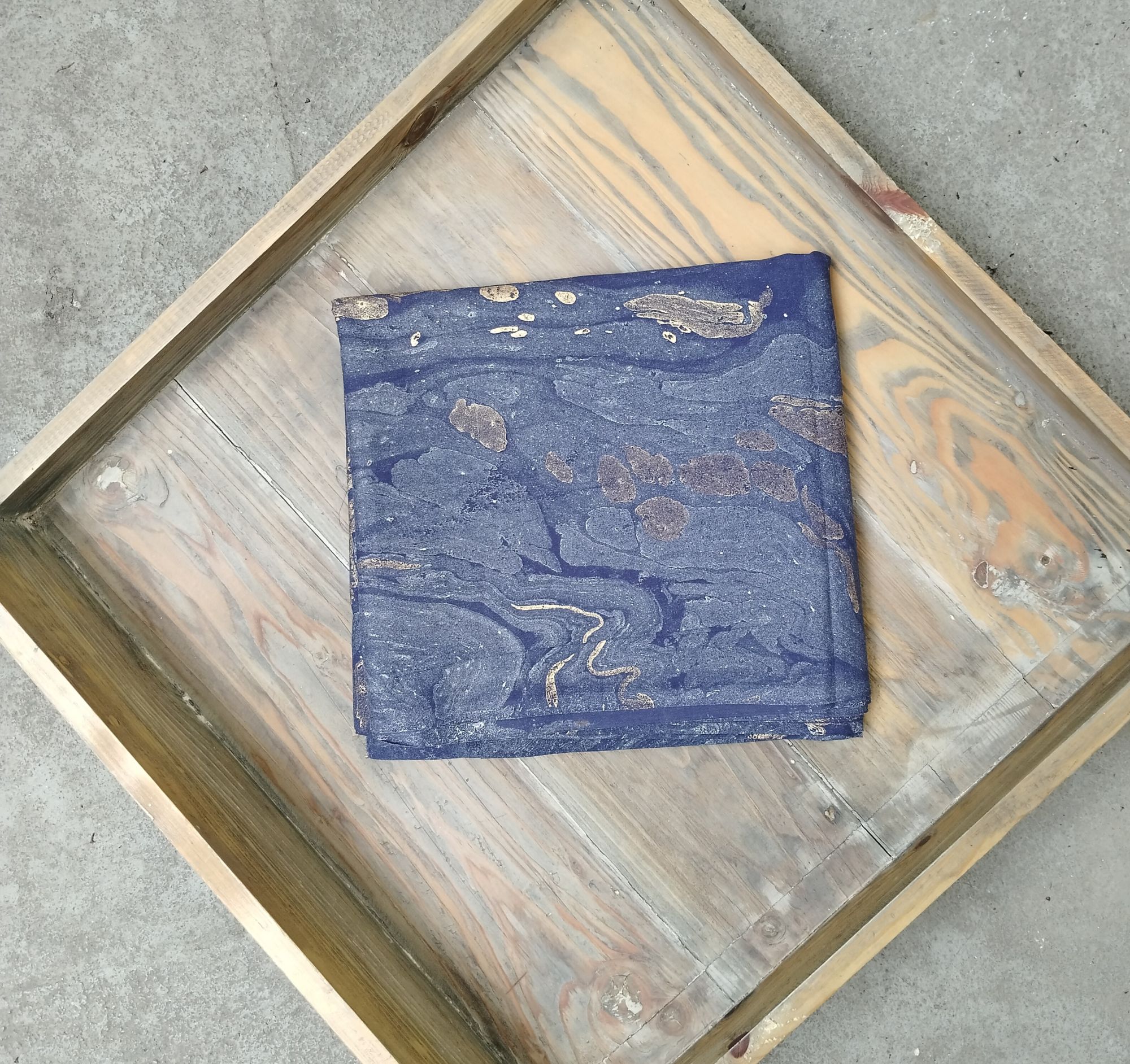 Marble Tie Dye Cotton fabric