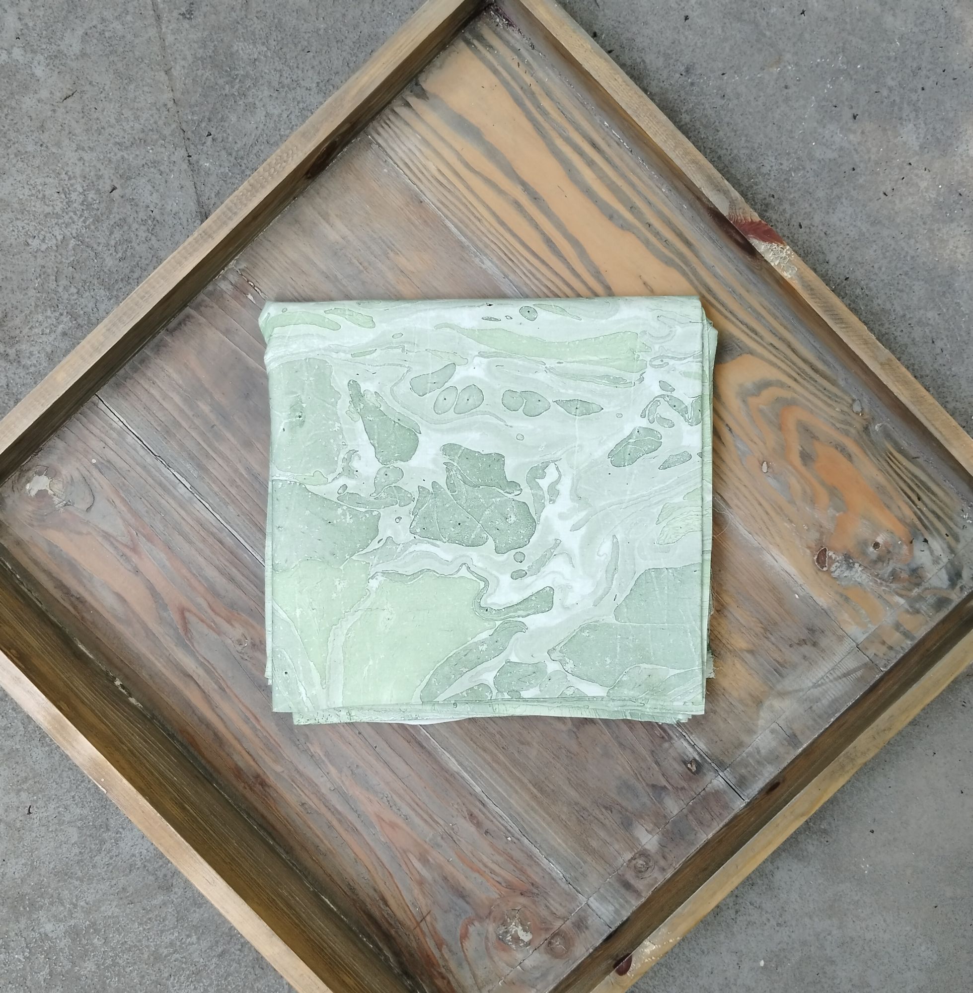 Marble Tie Dye Cotton fabric